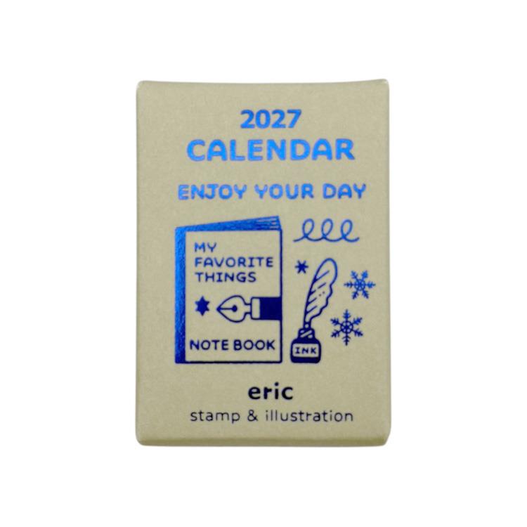 2027年 ミニミニ日めくり eric【ロフト限定】 eric