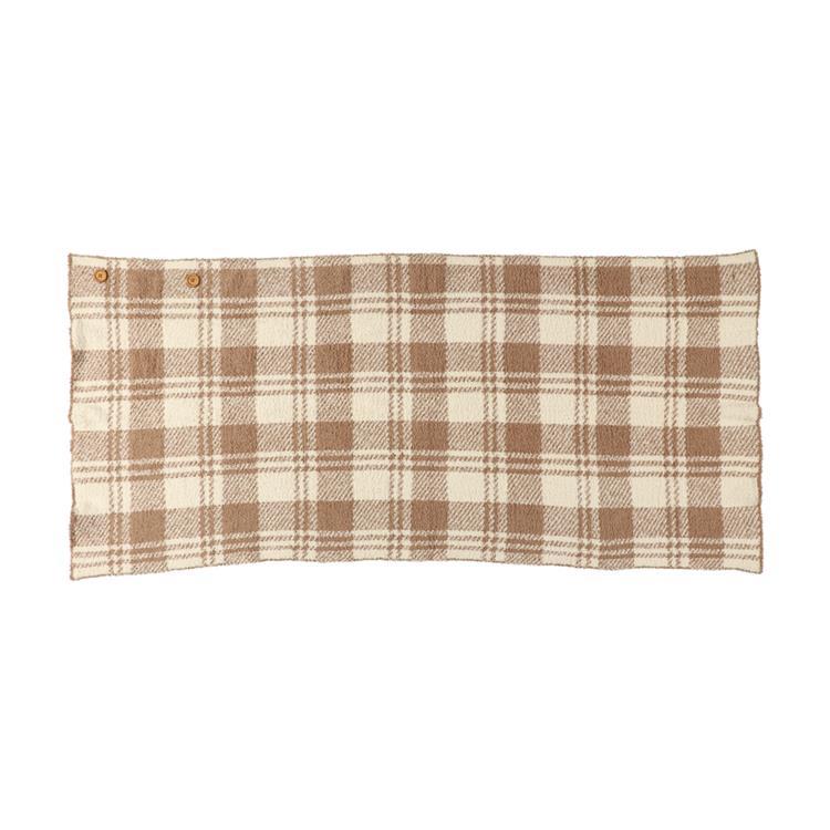 ポンチョ型ブランケット ポンチョブランケット 60×130cm モカ 【ロフト限定】(モカ