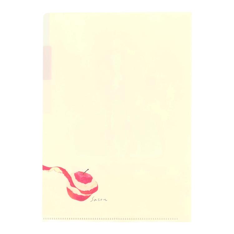 クリアファイル satou リンゴ リンゴ