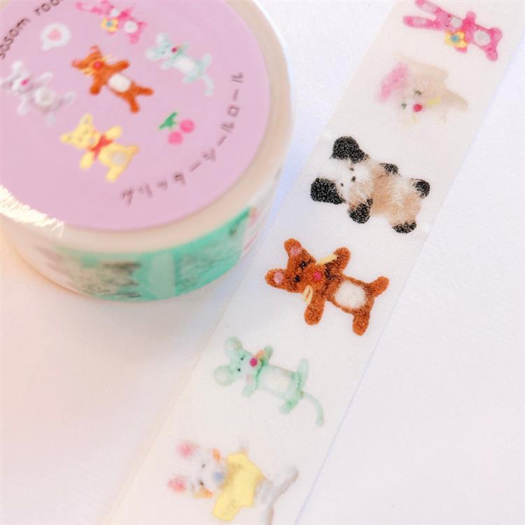 グリッターシールロール sosom room フラッフィーズ フラッフィーズ