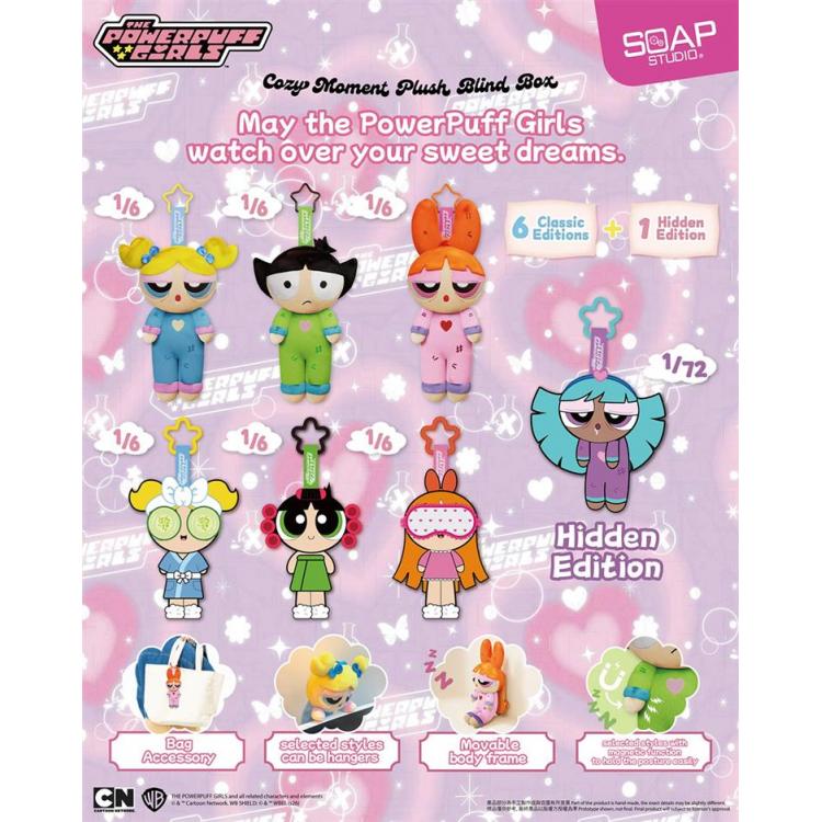 SOAP STUDIO パワーパフガールズ ふわもこぬいぐるみ ブラインド