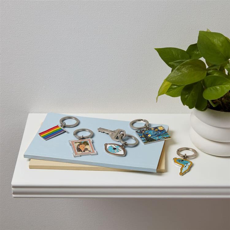 MoMA エナメルキーリング Salvador Dali Salvador Dali