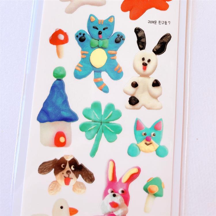 シートシール sosom room キュートフレンズ 7 キュートフレンズ 7