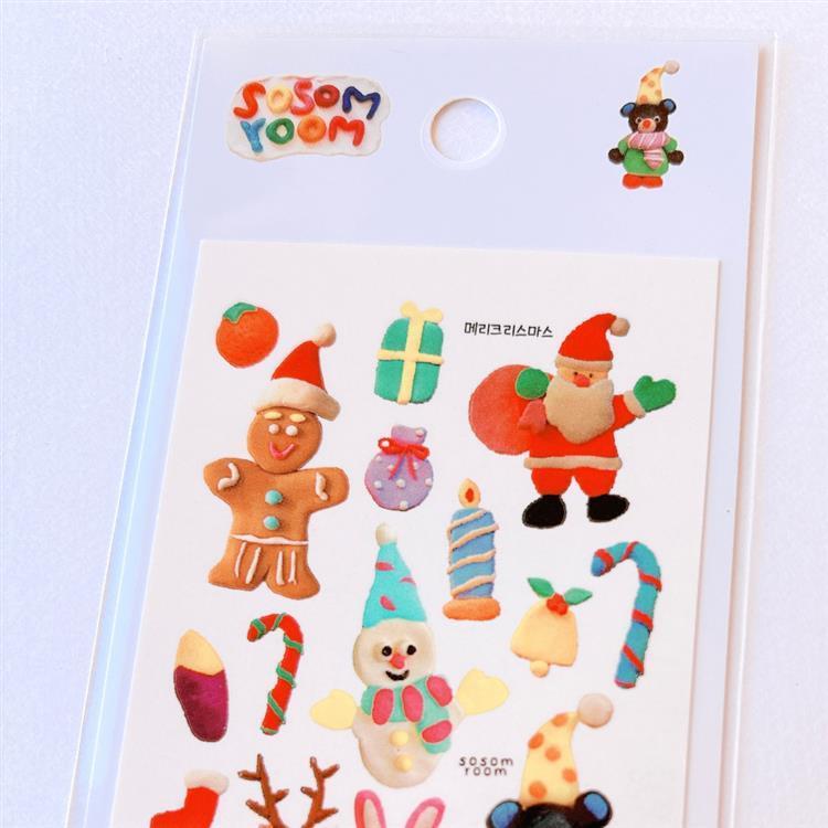シートシール sosom room メリークリスマス メリークリスマス
