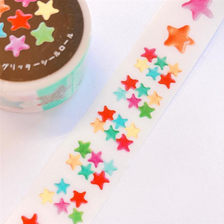 グリッターシールロール sosom room スターキャンディ スターキャンディ