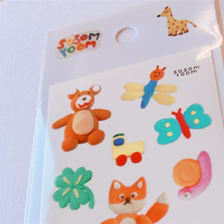 シートシール sosom room キュートフレンズ 2 キュートフレンズ 2