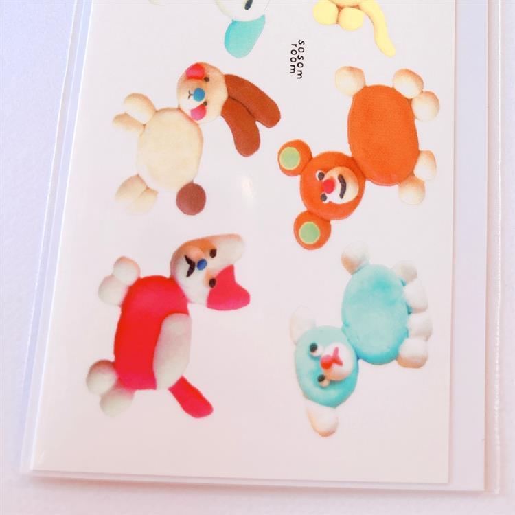 シートシール sosom room ラン! ラン!