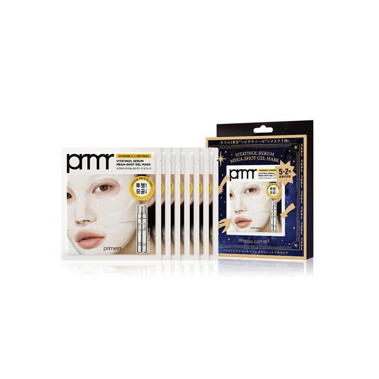 ビタチノール セラム メガショット ゲルマスク 7枚入 セット【数量限定】