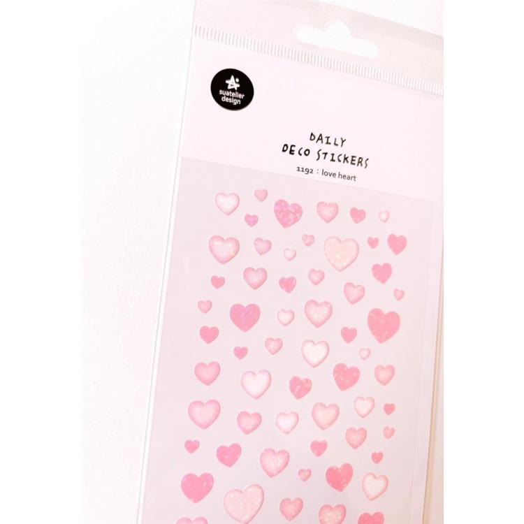 スワテリエステッカー love heart love heart