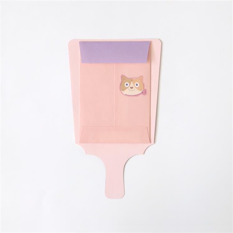 年賀 福笑い!羽子板ぽち ネコ 1枚入り ネコ