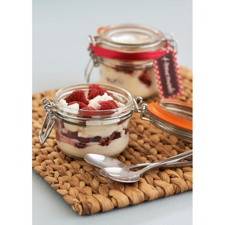 ラウンドクリップジャー 125ml ラウンド:125ml