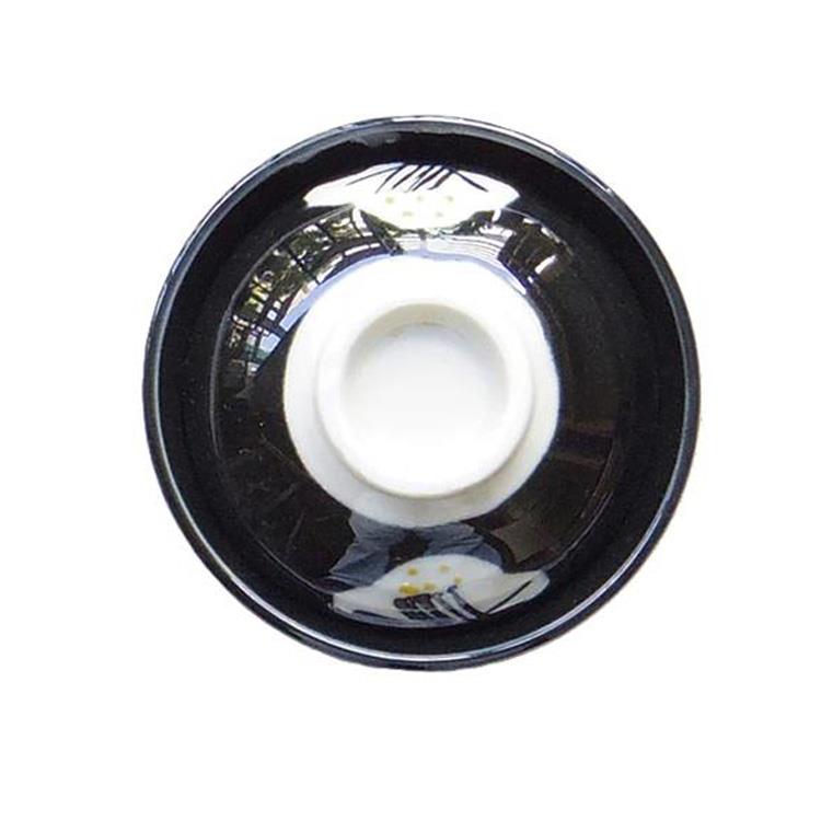 MD 蓋付き豆丼 Mサイズ 125ml 椿 黒 黒