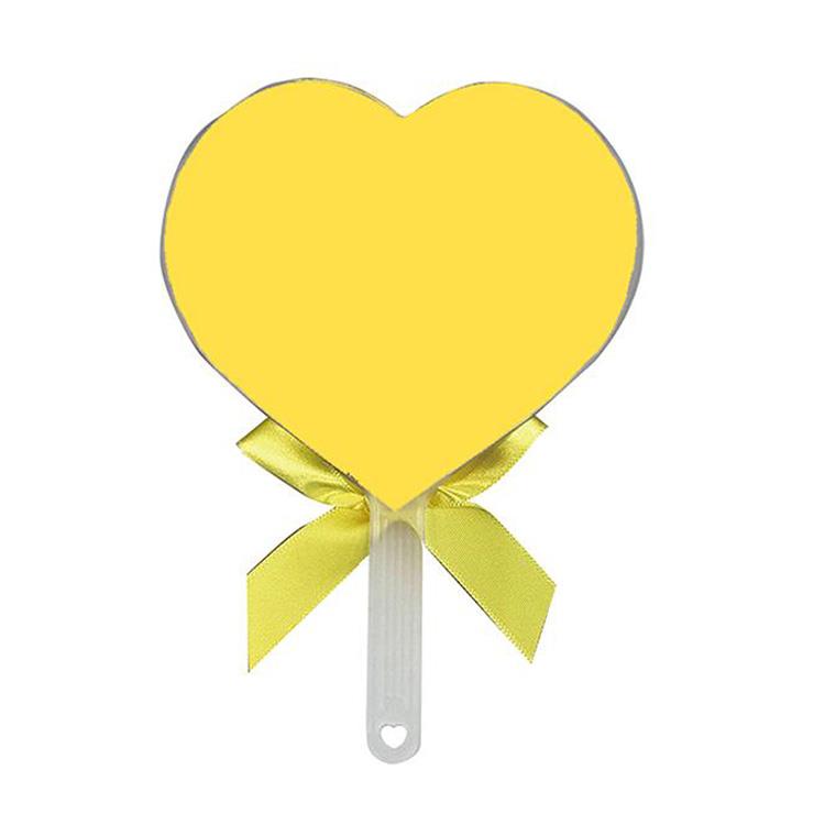 推しうちわバースデーカード イエロー イエロー