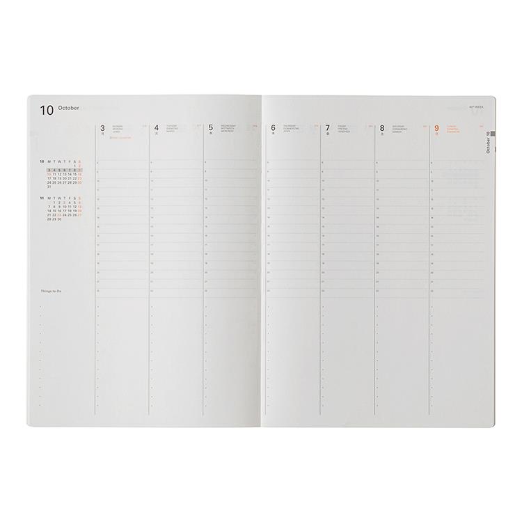 ２０２２年１０月始まり手帳 週間バーチカル ａ５ リフィル ステーショナリー ロフト公式通販サイト Loft