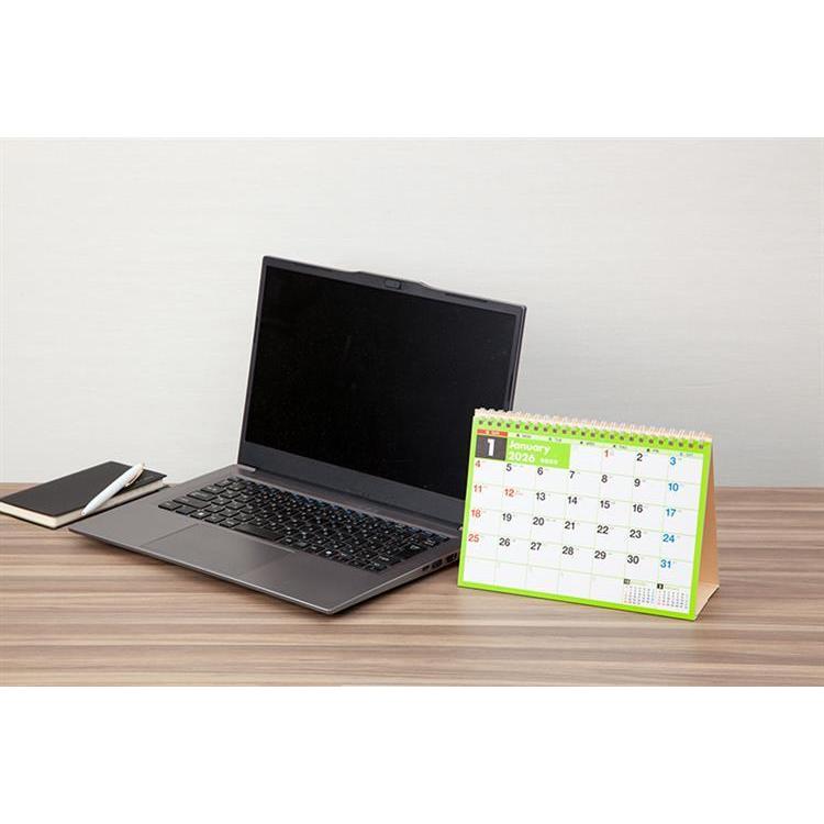 2026年1月始まり 卓上 A5 エコカレンダー E102