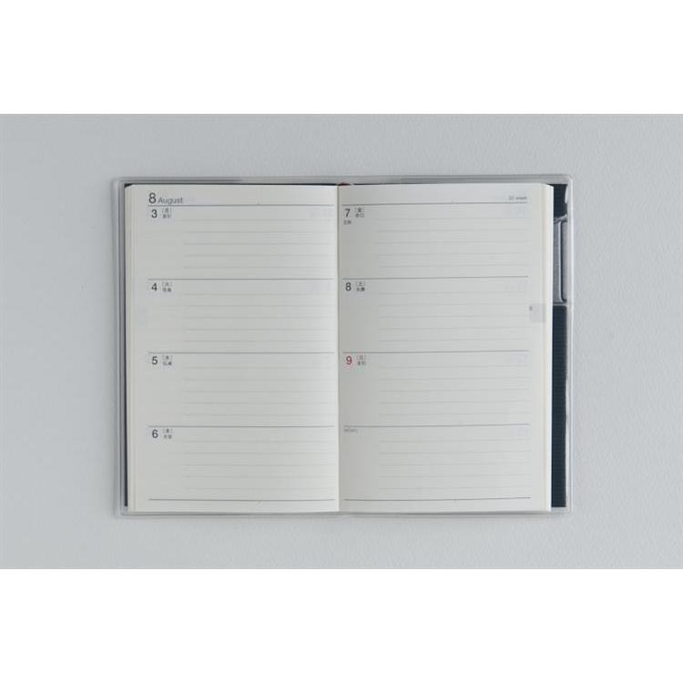 2026年3月始まり手帳 週間ブロック B7 ビジネス手帳 小型版 3(847)ネイビー