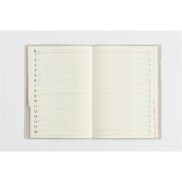 2026年12月始まり 月間 B6 Tファミリー手帳3 月曜始まり リュクスラベンダー