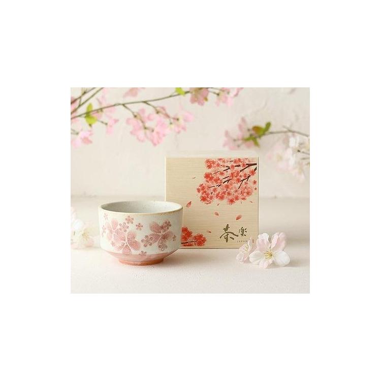 舞桜 抹茶碗 木箱入 420ml