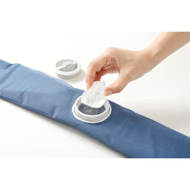 巻ける氷のう 冷感 ブルー ブルー