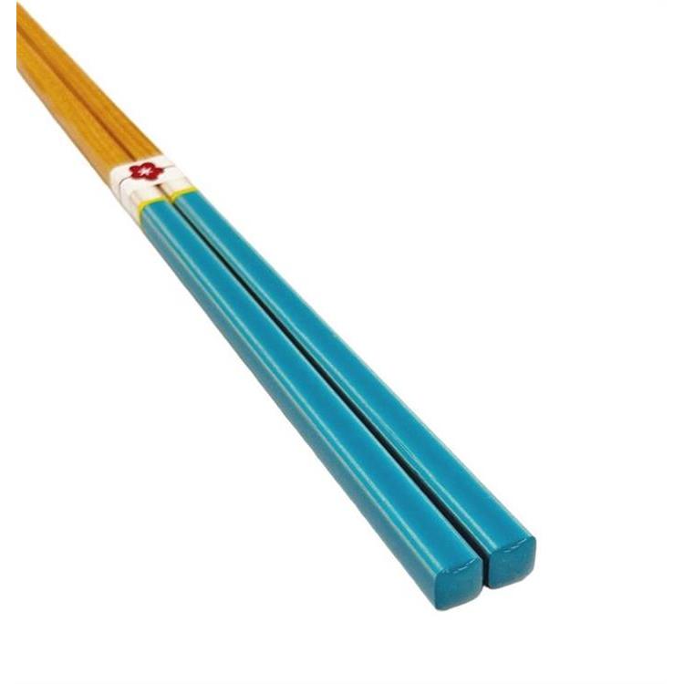 食洗箸 IROHA 22.5cm 浅葱 浅葱