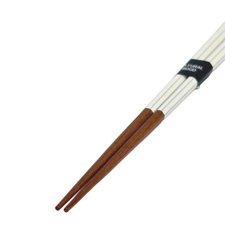 食洗七角箸 結彩 23cm 胡粉 胡粉