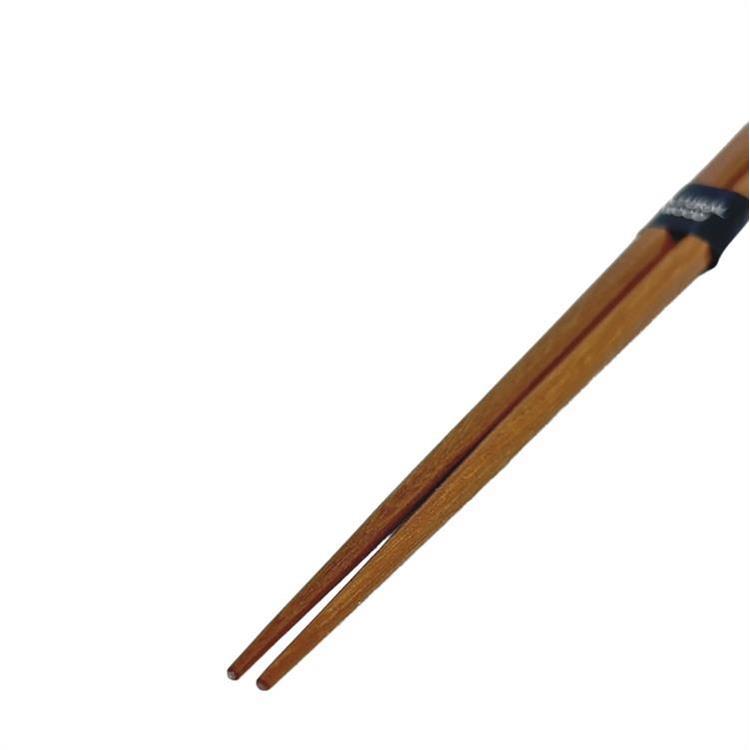食洗七角箸 結彩 23cm ナチュラル ナチュラル