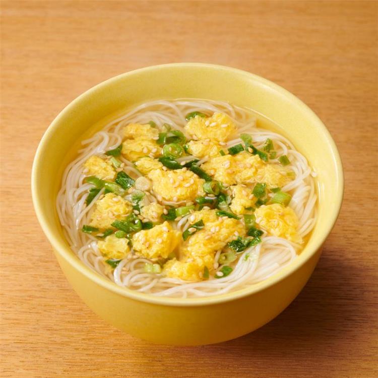 具だくさんにゅうめん ふわふわたまご麺 ふわふわたまご麺