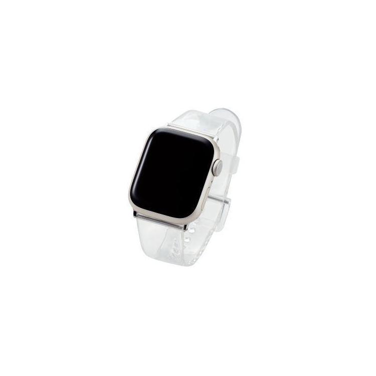 ＡｐｐｌｅＷａｔｃｈ ４１／４０／３８ｍｍ用 クリアバンド クリア