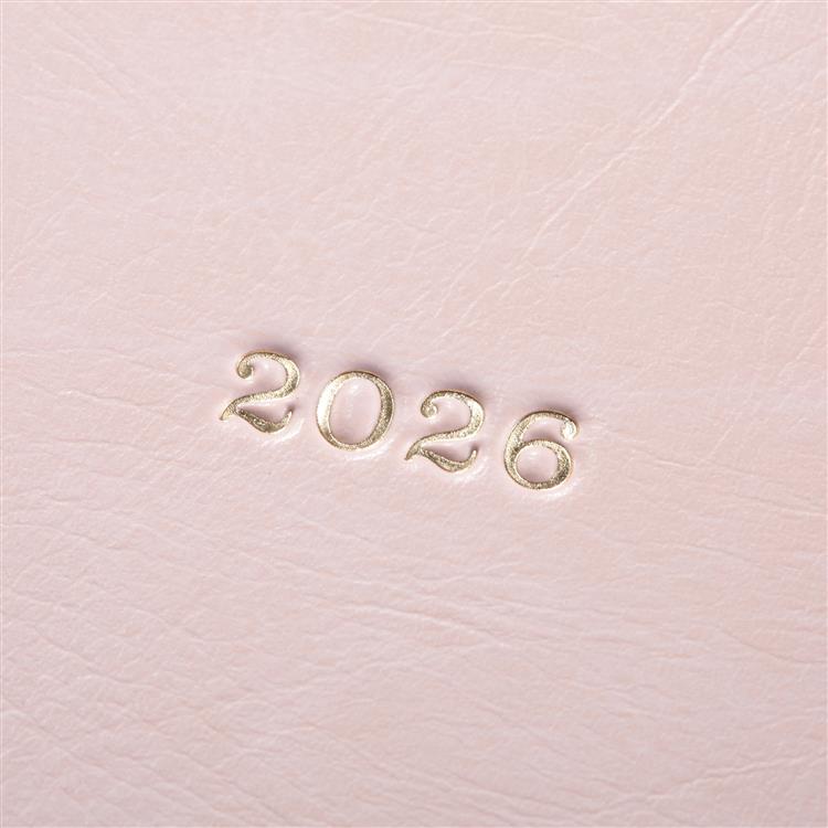 2026年4月始まり手帳 デイリー B6変形 EDiT ニュアンスカラー パステルピンク パステルピンク