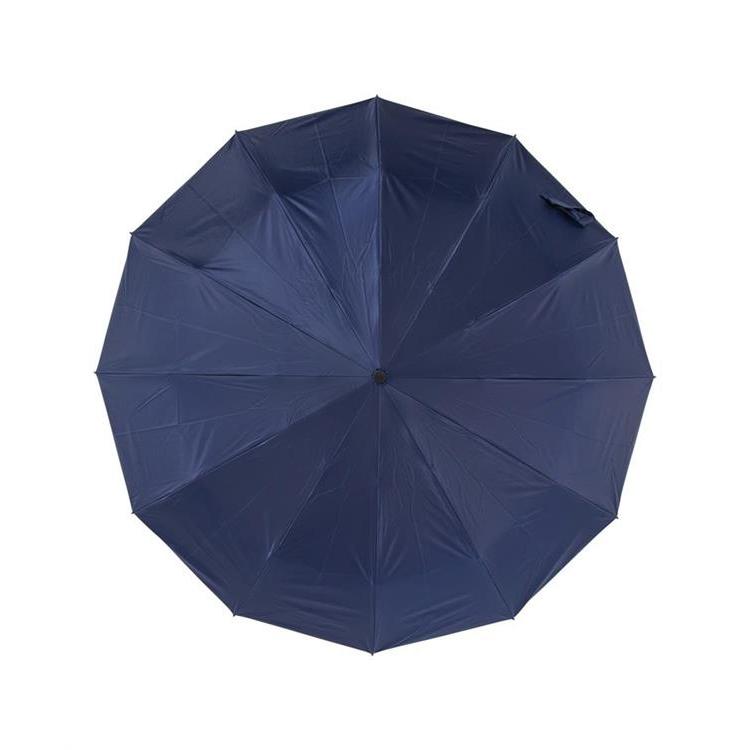 折りたたみ傘 晴雨兼用 マジカルテックプロテクション Tough W rib12 ディープブルー ディープブルー