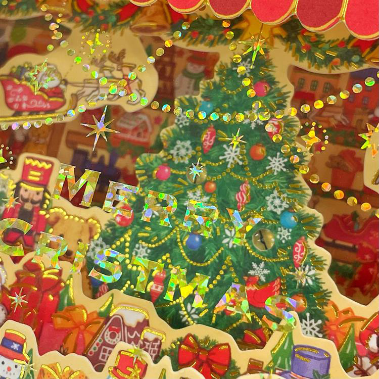 クリスマスメロディカード クリスマスショップ ステーショナリー ロフト公式通販サイト Loft