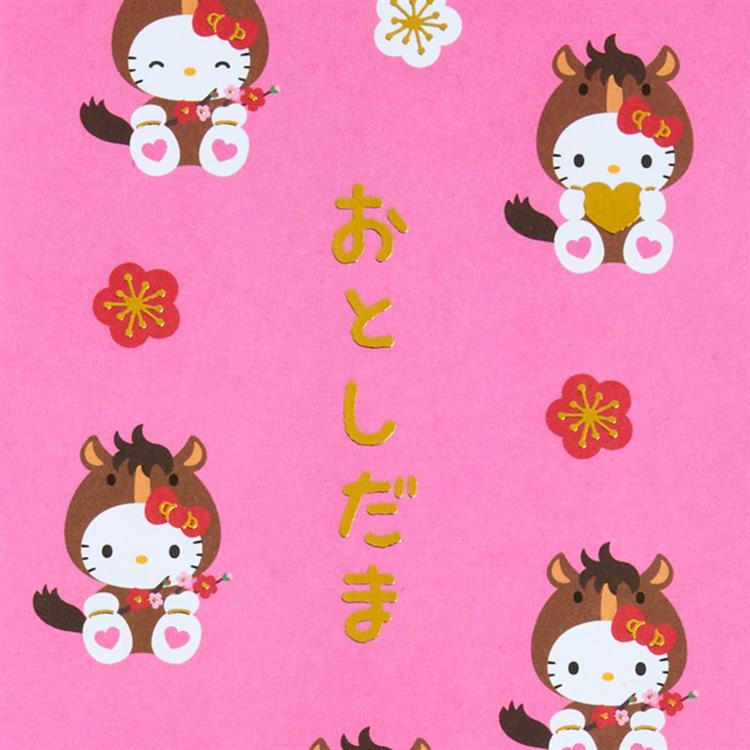 年賀ぽち袋 大判 サンリオキャラクターズ ハローキティ 3枚入り