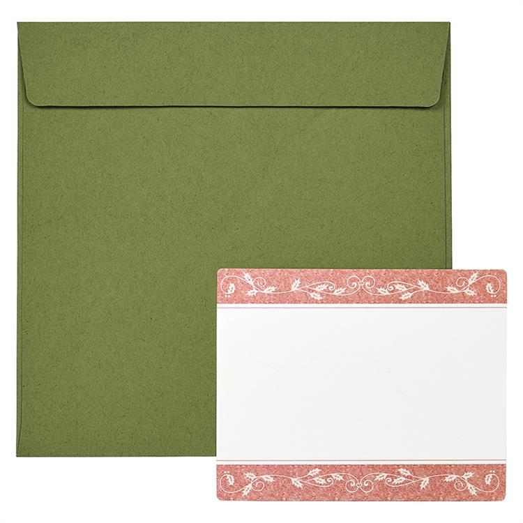 クリスマスカード 立体 フラワーアレンジメント