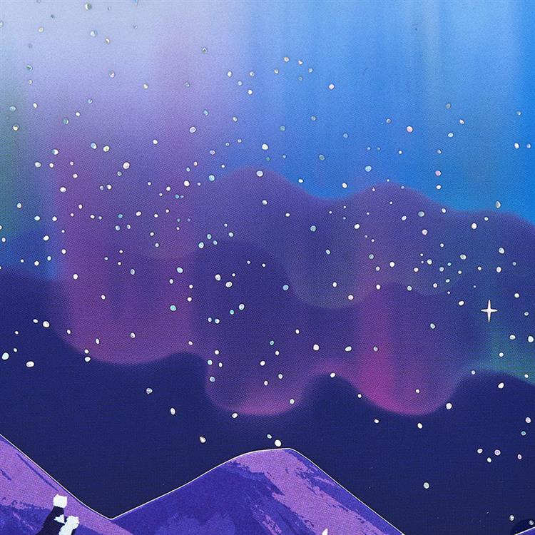 クリスマスメロディカード オーロラ