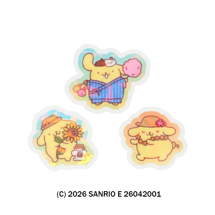 夏シール ポムポムプリン ポムポムプリン