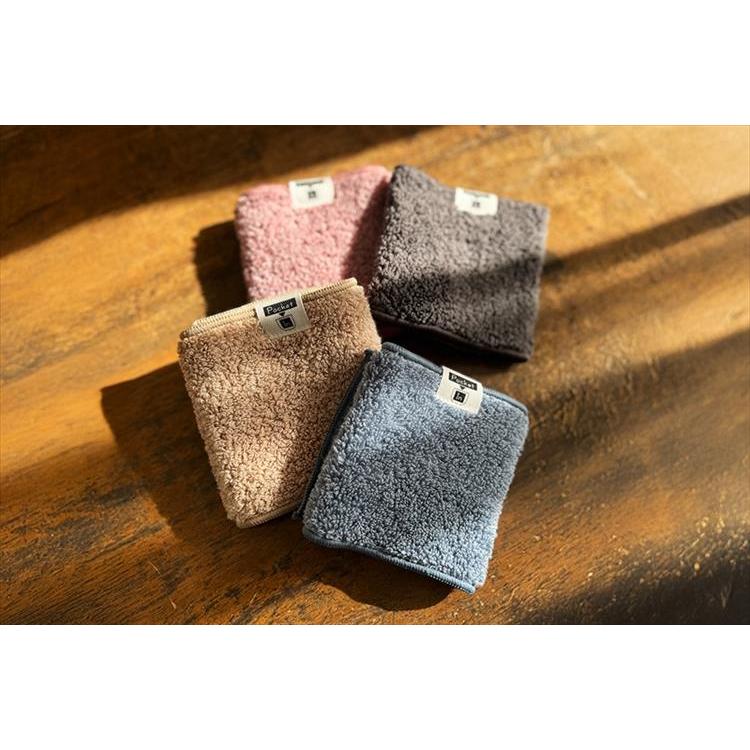 ポケ専タオル 10×30cm ベージュ ベージュ