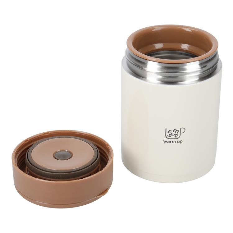 スープジャー】スープポット ＷＡＲＭ ＵＰ ４００ｍｌ アイボリー 