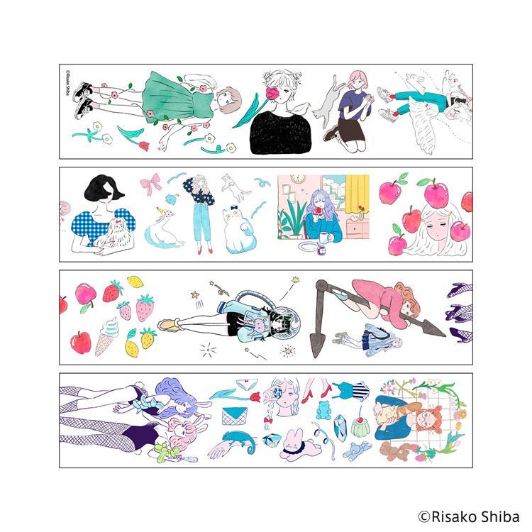 クリアロールステッカー 芝 りさこ 芝 りさこ