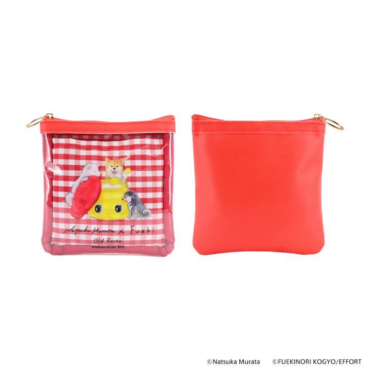 村田夏佳×フエキ スクエアポーチ 村田夏佳×フエキ