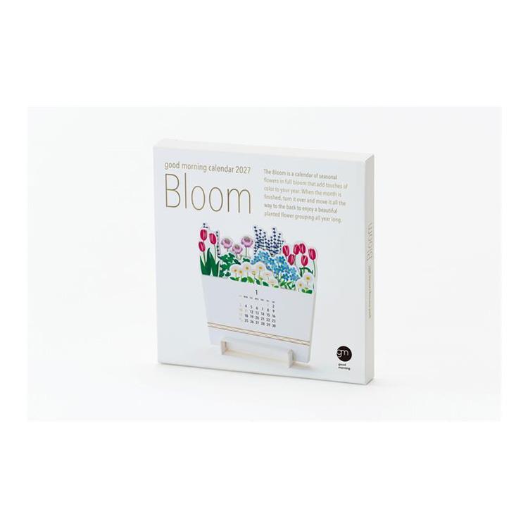 2027年1月始まりカレンダー 卓上 Bloom Bloom