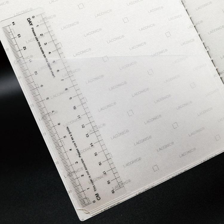 2025年12月始まり手帳 月間 A4 ガントチャート タイポ