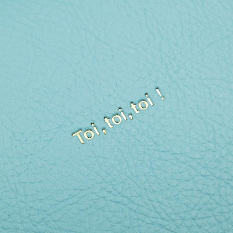 2025年12月始まり手帳 月間 A6変型 通帳サイズ トイトイトイ ブルーグレー ブルーグレー