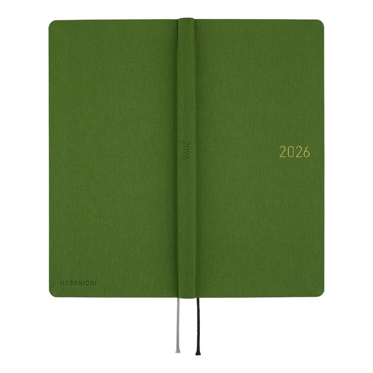 2026年4月始まり weeks カラーズ アンティークグリーン ほぼ日手帳 アンティークグリーン