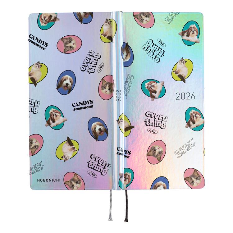 2026年4月始まり weeks キャンディーストリッパー DOG&CAT RANDOM ほぼ日手帳