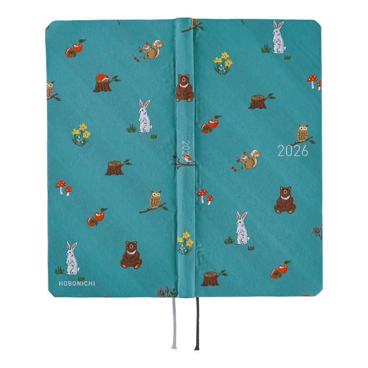 2026年4月始まり weeks タイ&チーフ in the forest ほぼ日手帳 in the forest
