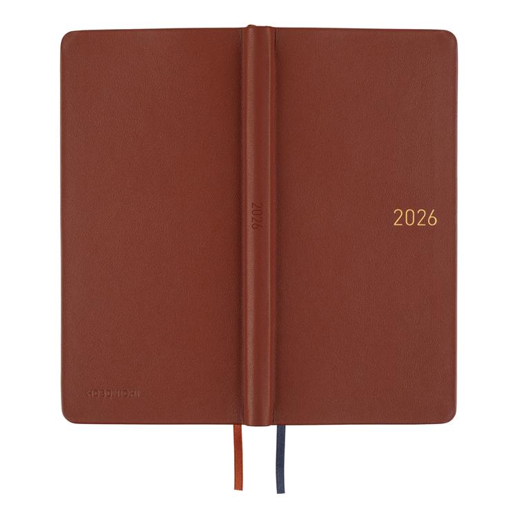 2026年4月始まり weeks ファインクラシック ワインブラウン ほぼ日手帳 ワインブラウン