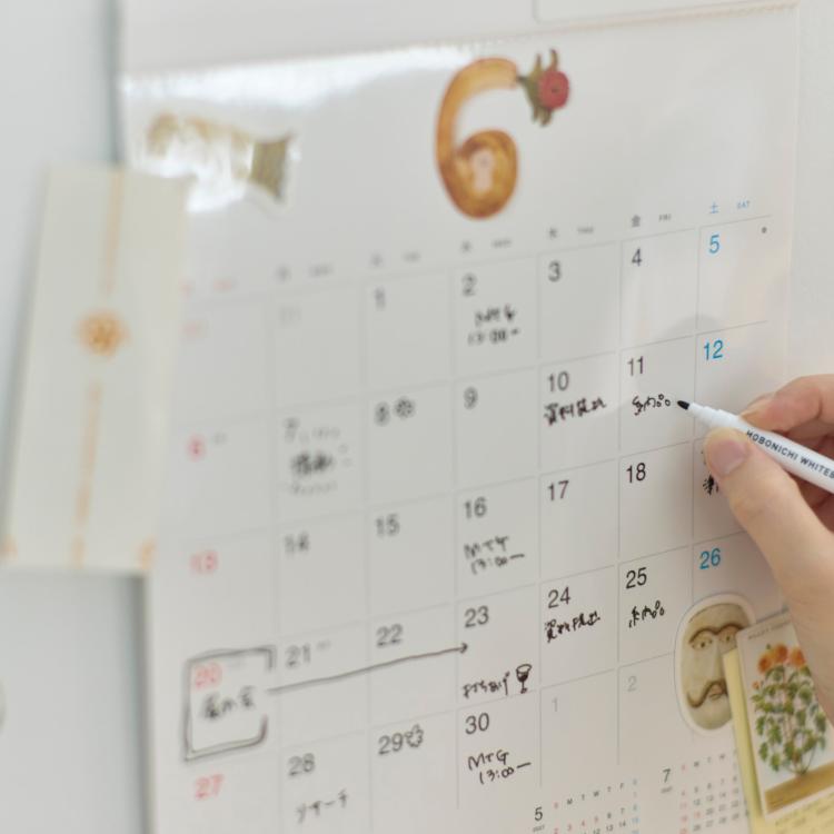 ほぼ日 2027年1月始まり ホワイトボードカレンダー ミディアム FAMILY COMMUNICATION TOOL