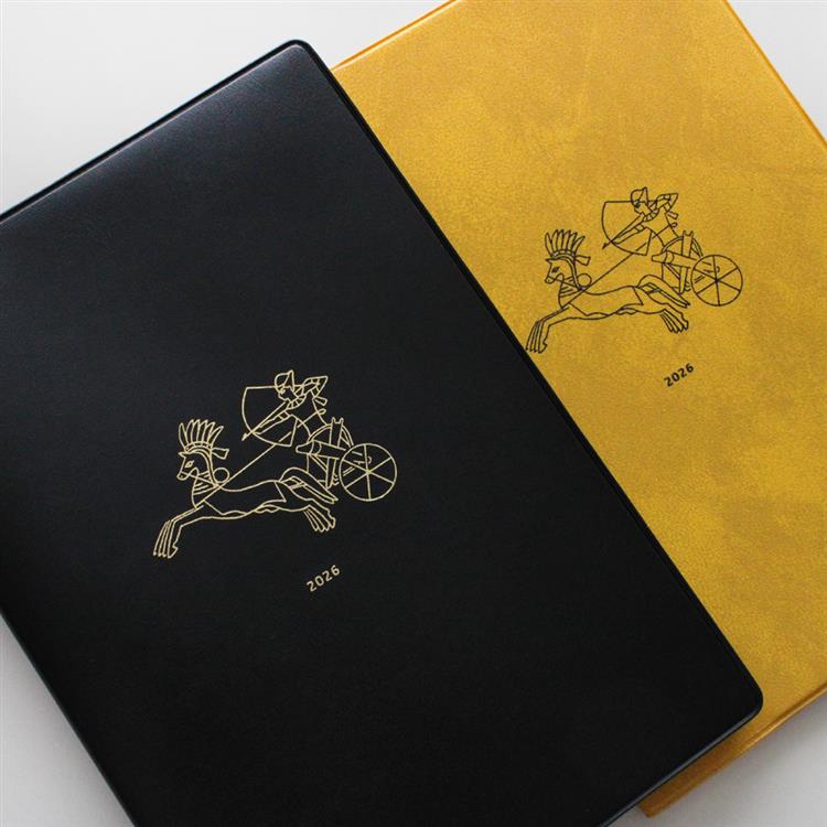 2026年1月始まり手帳 月間 B6 カデシュ ブラック ブラック