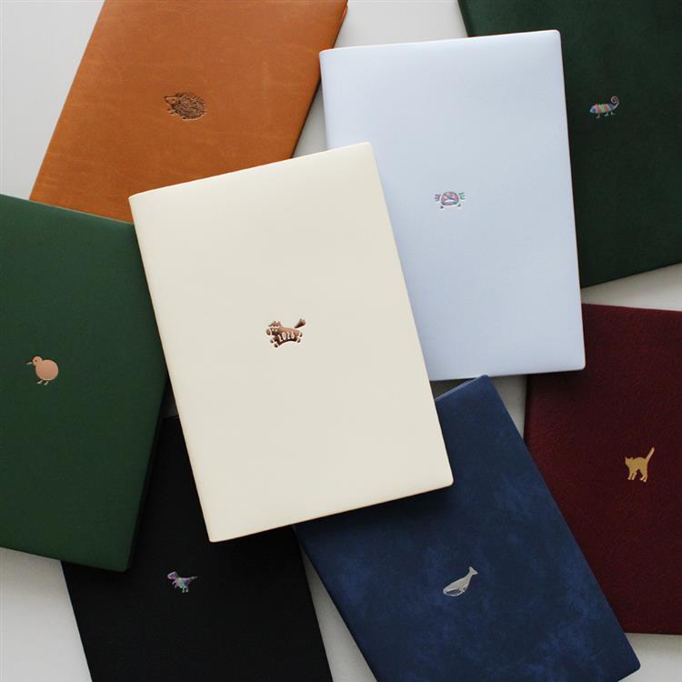 2026年1月始まり手帳 週間バーチカル A5 ワンポイント キーウィ キーウィ