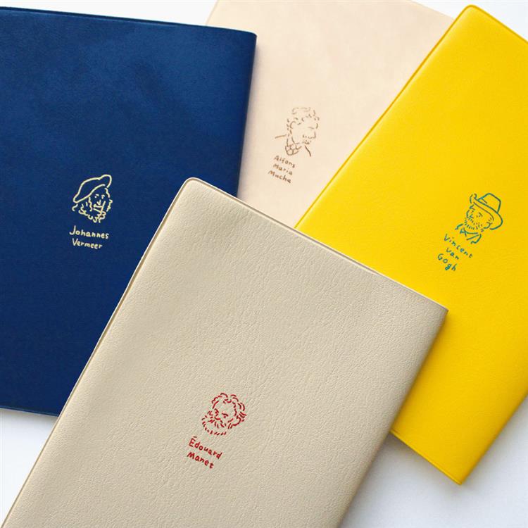 2026年4月始まり手帳 月間 B6 フルカラー マスターピース ミュシャ ミュシャ